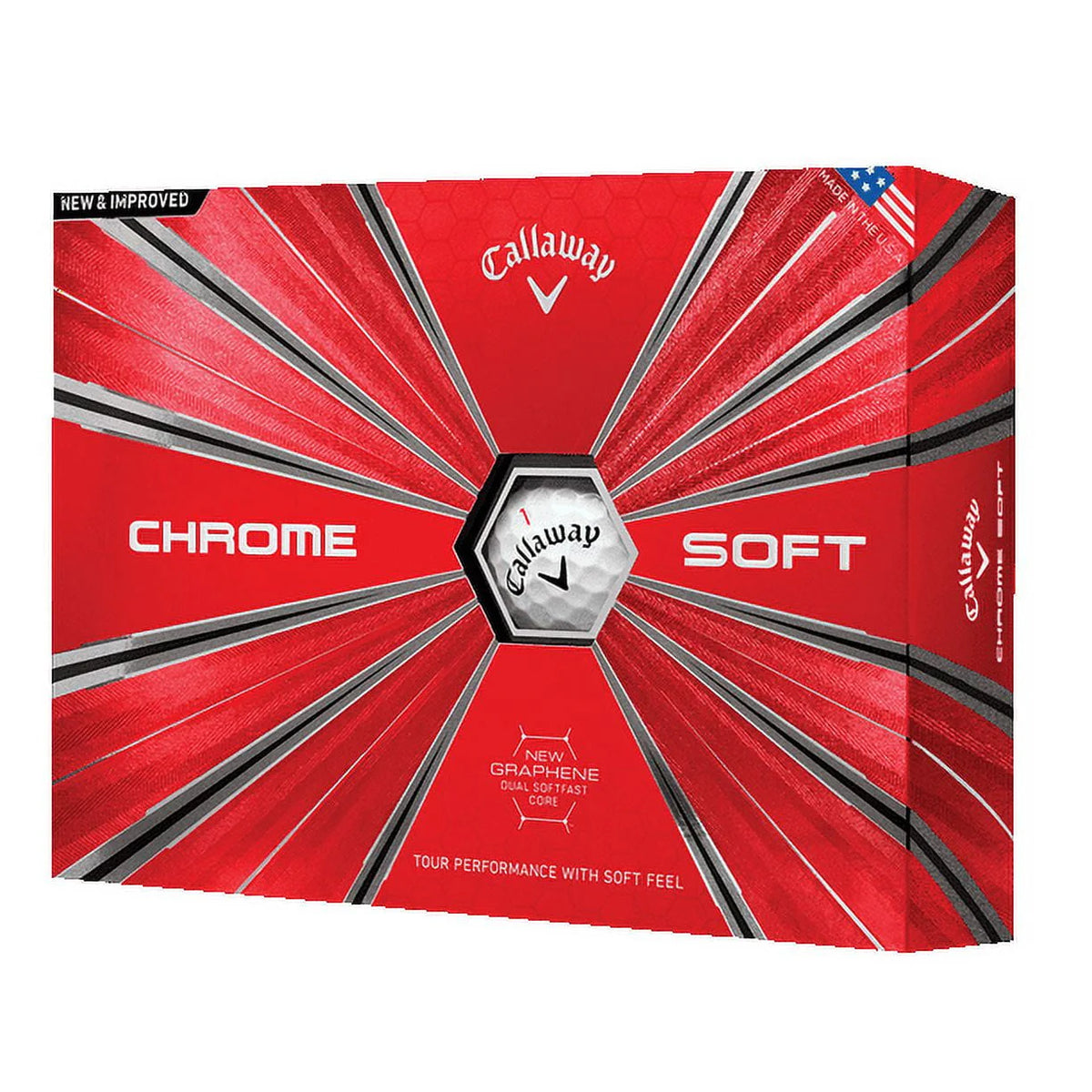 12 Pack White Golf Balls X177