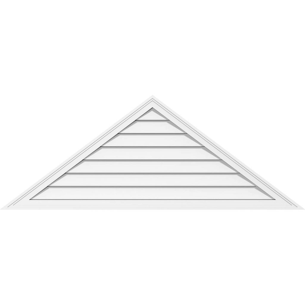 Triangle Surface Mount PVC Gable Vent L8463