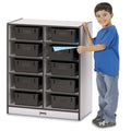 Blue 10 Tub Mobile Storage R9475