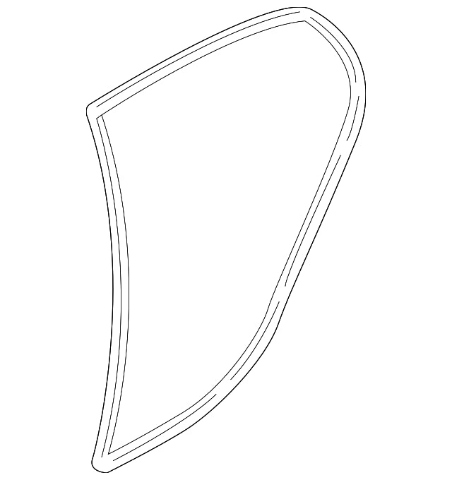 BMW Weatherstrip D58444