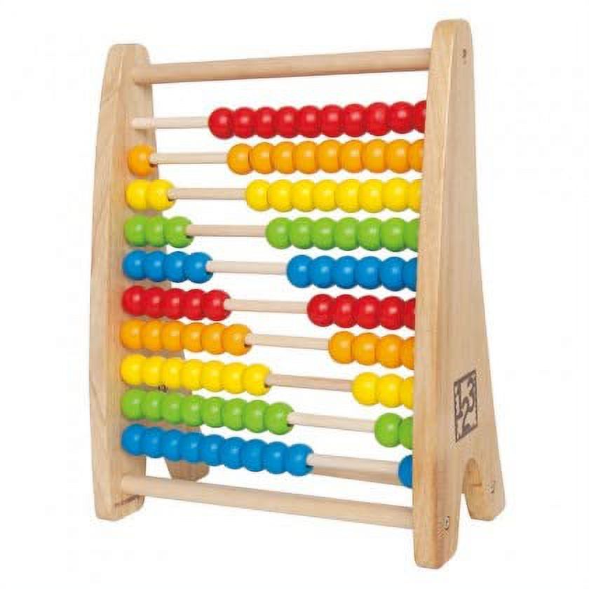 Rainbow Wooden Counting Bead Abacus Z5826