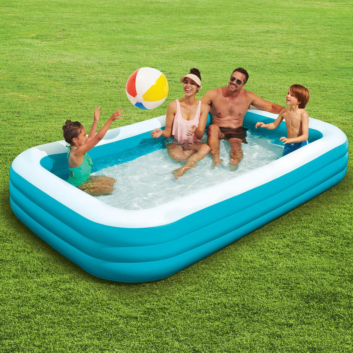 Rectangular Inflatable Family Pool L283
