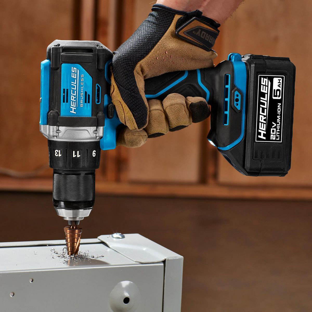 20V Brushless Cordless 1/2 in. Drill/Driver Kit with Battery and Charger F55554