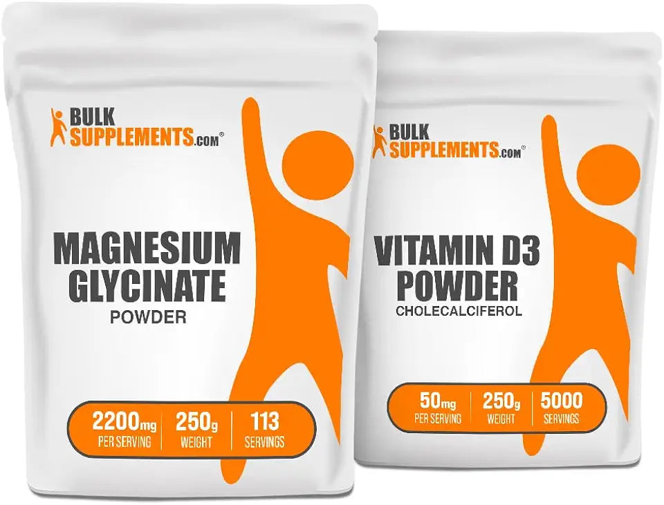 Magnesium Glycinate + Vitamin D3 Bundle H1762