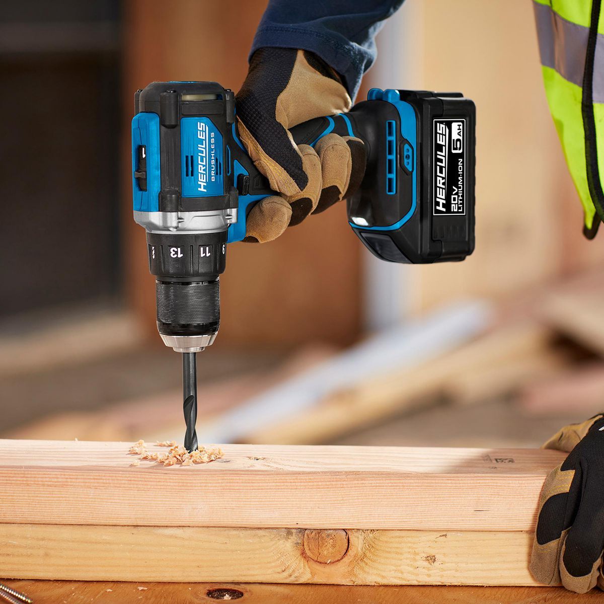 20V Brushless Cordless 1/2 in. Drill/Driver Kit with Battery and Charger F55554