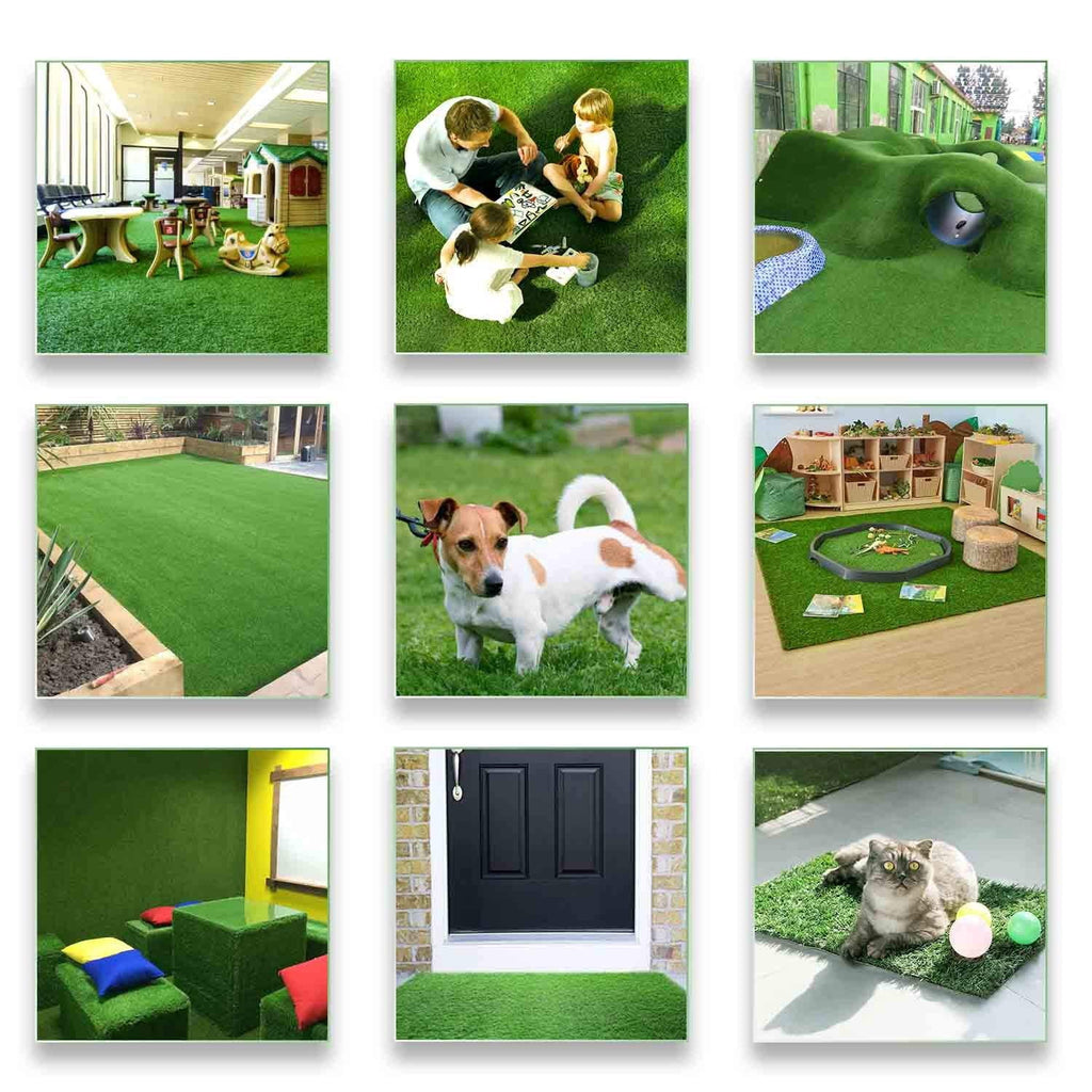 6.5'x10' Artificial Grass Synthetic Turf Indoor/Outdoor Area Rug K441423