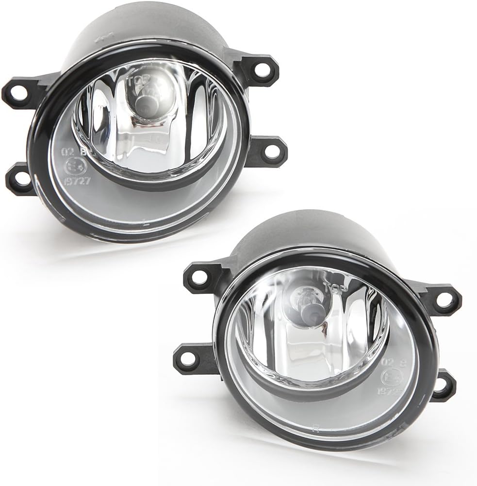 Fog Lights for 2007-2009 Toyota Camry, Clear Lens, Pack of 2 I54401