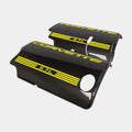Black Carbon Fuel Rail Covers Pair W827