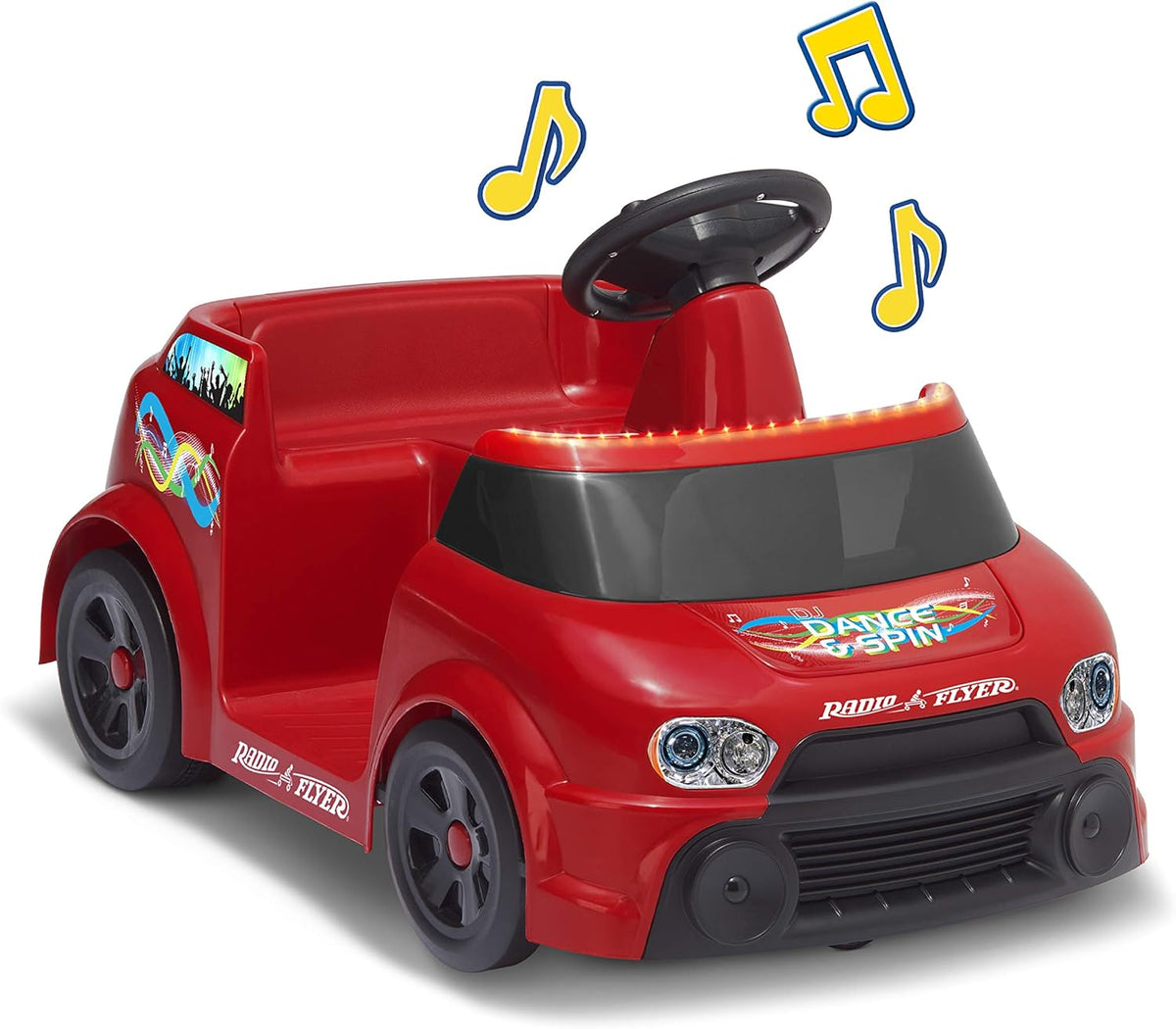 6 Volt Powered Electric Monster Truck with Lights & Sounds D8706